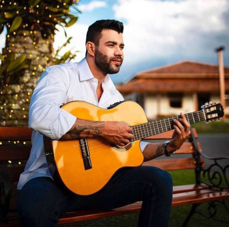 O cantor sertanejo Gusttavo Lima