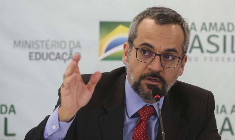 O ex-ministro da Educação na gestão Bolsonaro, Abraham Weintraub