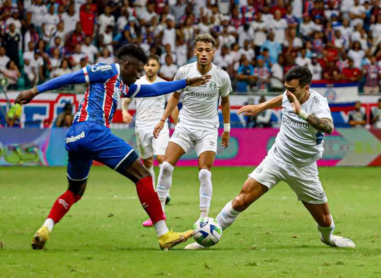 Grêmio empata com Bahia no primeiro jogo das quartas de final da