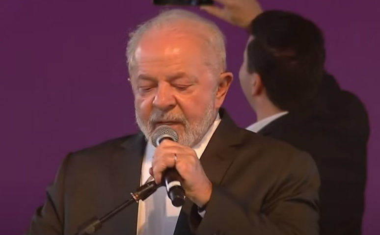 Presidente Lula em evento em Foz do Iguaço (PR)