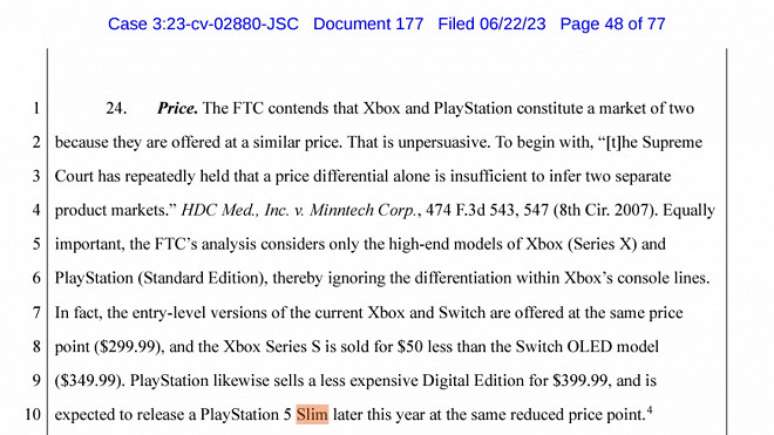 PS5 Slim tem data e preço vazados em documento da Microsoft