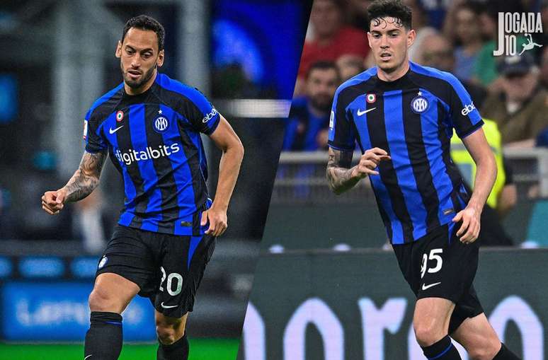 Çalhanoglu e Bastoni foram fundamentais para a boa campanha da Internazionale na temporada 2022/23 –