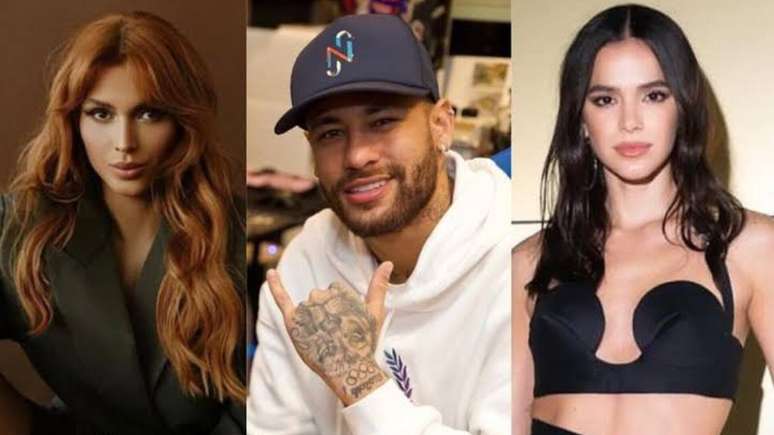 Fernanda Campos, Neymar e Bruna Marquezine