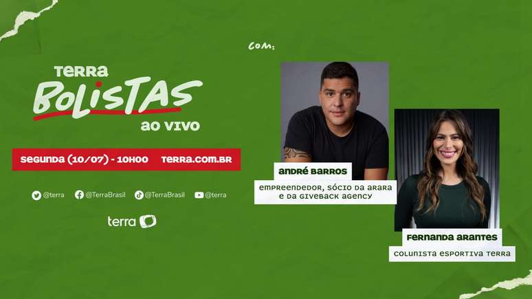Terrabolistas recebe Andr&eacute; Barros e Fernanda Arantes