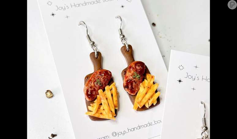 Brincos ultrarrealistas inspirados em comida viralizam na internet.