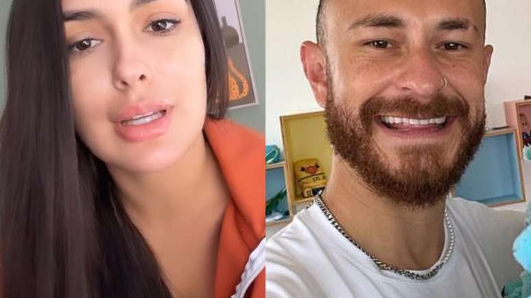 Larissa Santos e Fred Bruno. Reprodu&ccedil;&atilde;o/Instagram