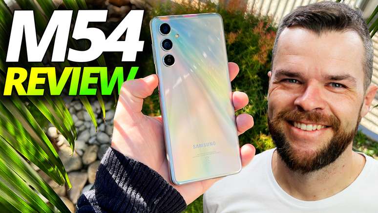 Galaxy M54 Review: Bateria de 6000mAh e EXCELENTE pre&ccedil;o