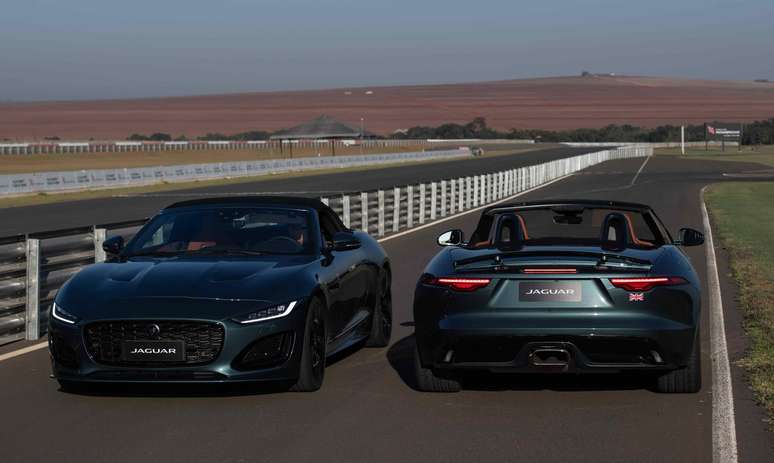 Jaguar F-Type 75: o último com motor a combustão chega ao Brasil.