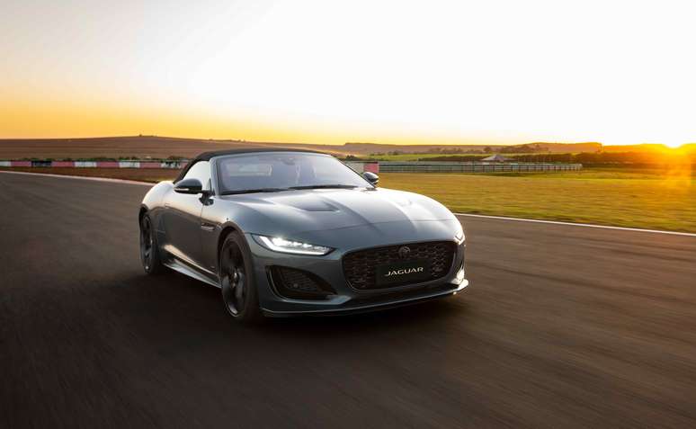 Jaguar F-Type 75: o último com motor a combustão chega ao Brasil.