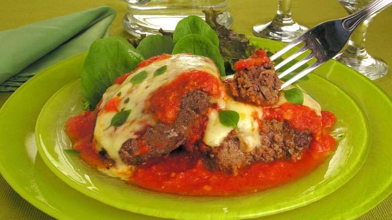 Parmegiana de carne moída