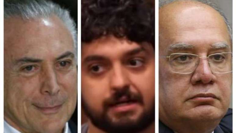 Michel Temer, Monark e Gilmar Mendes