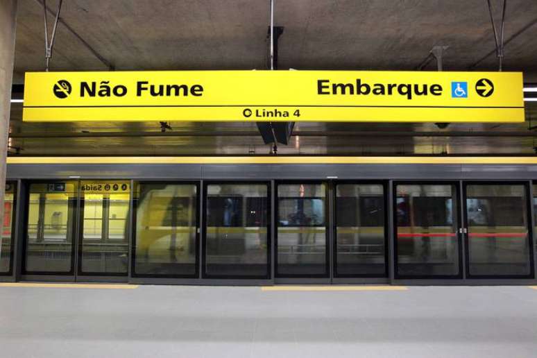 Problema ocorreu na Linha 4- Amarela do Metrô