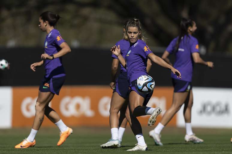 Treino Seleção feminina