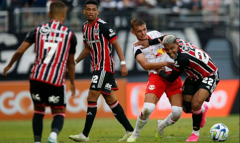 Paulista Soccer Championship Red Bull Bragantino Sao Paulo