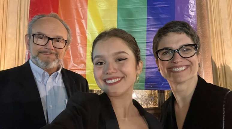 Ernesto, Elisa e Sandra Annenberg