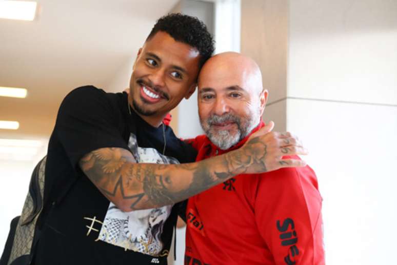 Allan e Sampaoli se reencontram no Flamengo &ndash;
