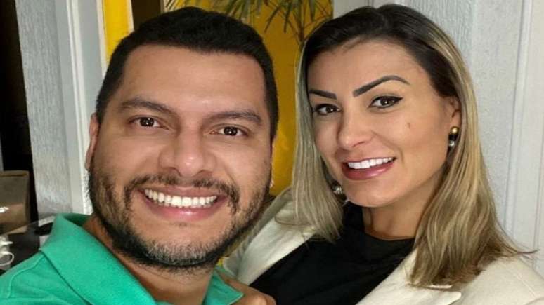 Thiago Lopes e Andressa Urach.