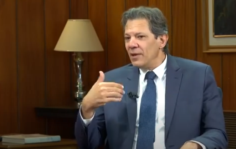 O ministro da Fazenda, Fernando Haddad 