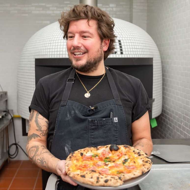 O norte-americano Anthony Falco, considerado o czar das pizzas