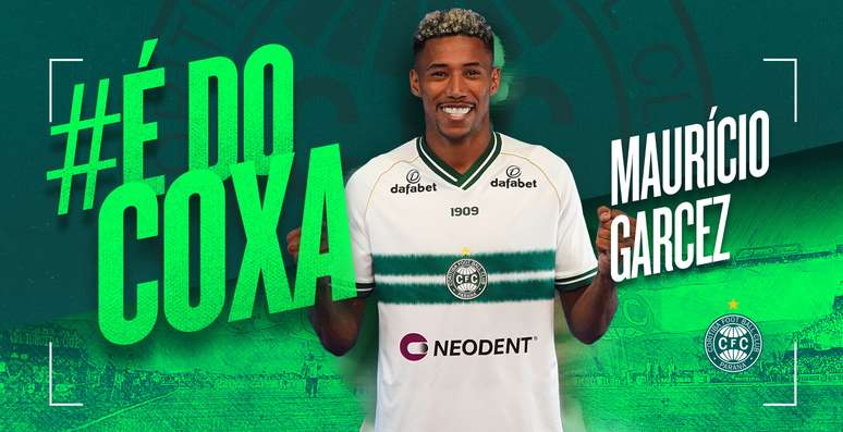 Mauricio é o terceiro reforço do Coritiba nesta janela 