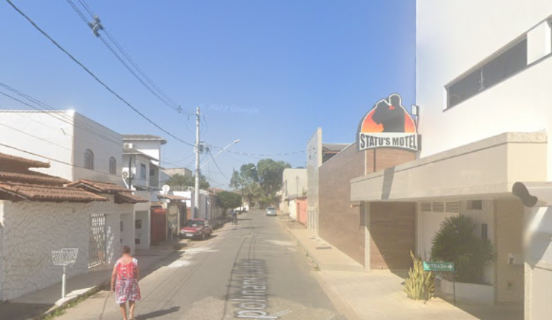 O motel para onde o pastor levou a jovem fica na Rua Apolinário, no bairro de Santa Rita