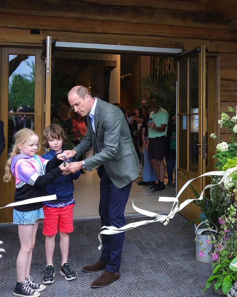 Príncipe William inaugura oficialmente o restaurante The Orangery