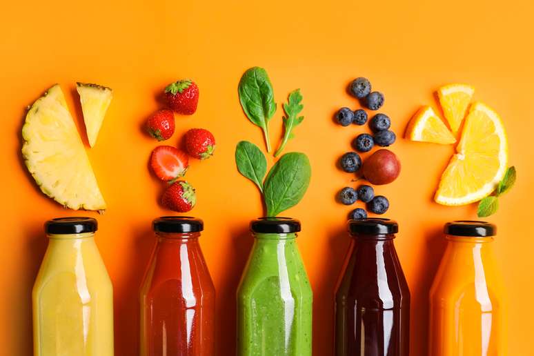 Natural juices stimulate the metabolism and speed up the weight loss process 