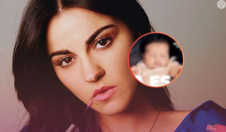 Maite Perroni finalmente revelou como é o rostinho de sua bebê Lía.