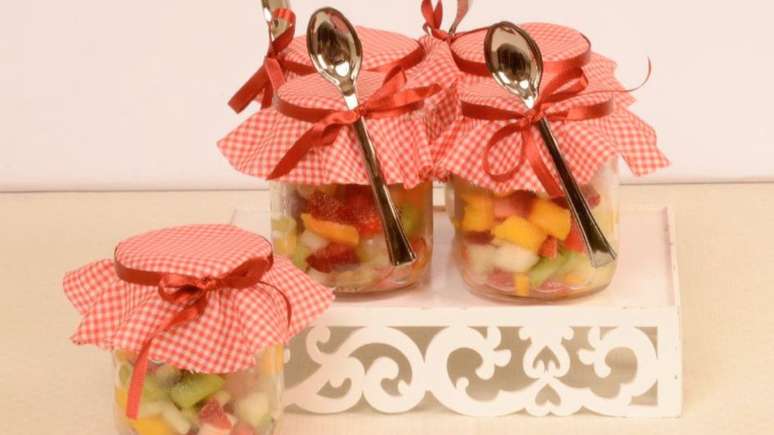 fruit salad in a bowl