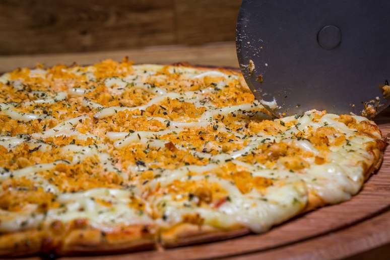 Pizza sabor frango e catupiry é amada pelos paulistas