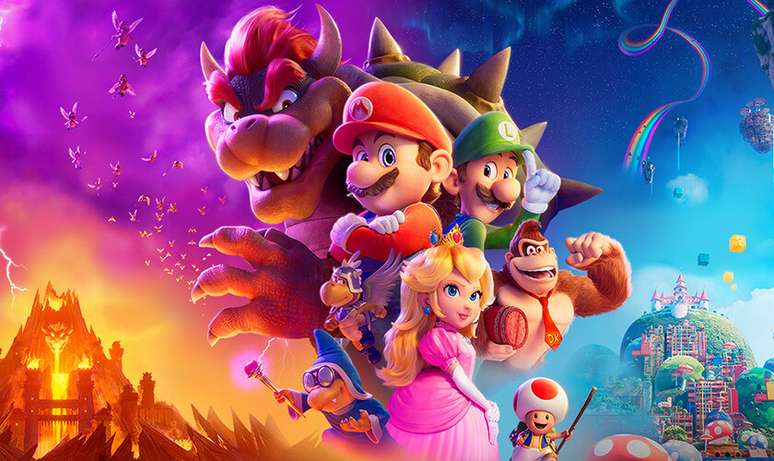 Super Mario Bros - O Filme estreia na Netflix dos EUA em dezembro