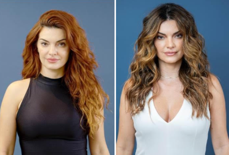 Mayana Neiva, before and after transformation with Koleston Perfect products