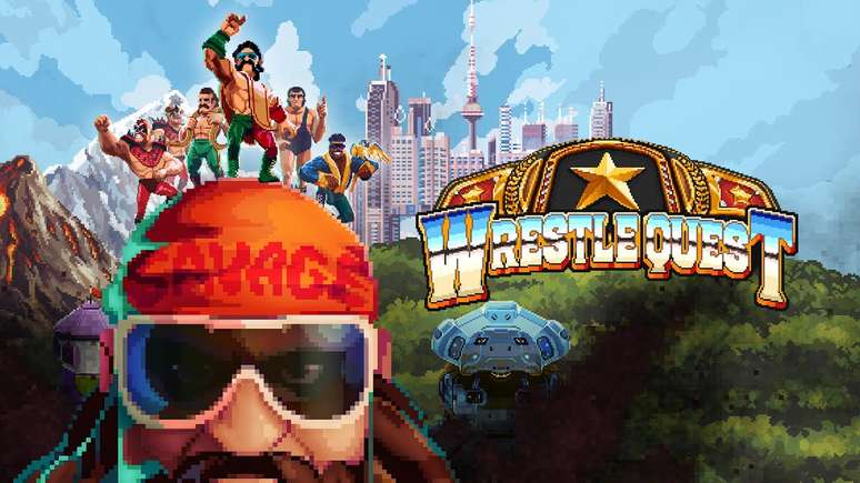 WrestleQuest mistura elementos de RPG japonês com a luta livre