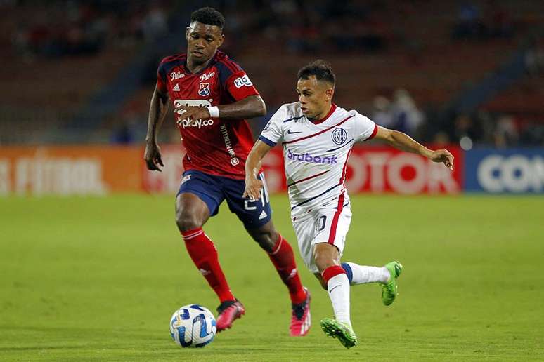 San Lorenzo está muito perto de sacramentar a sua classificação para as oitavas de final da Copa Sul-Americana (Photo by FREDDY BUILES/AFP via Getty Images)