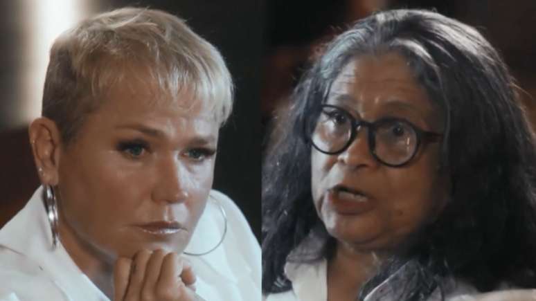 Xuxa e Marlene Mattos (Reprodução/Globoplay)