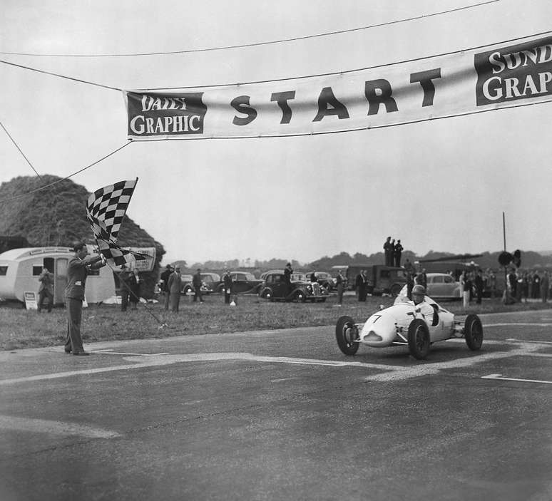 Stirling Moss em Goodwood em 1948