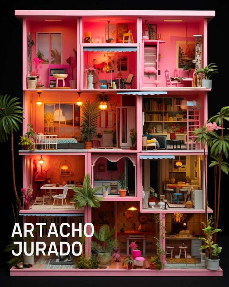 Criação da 'Casa da Barbie' inspirada no arquiteto Artacho Jurado (1907 - 1983)