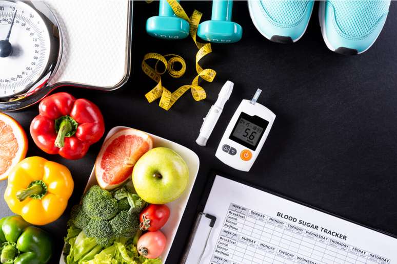 A alimentação saudável é fundamental para quem tem diabetes 