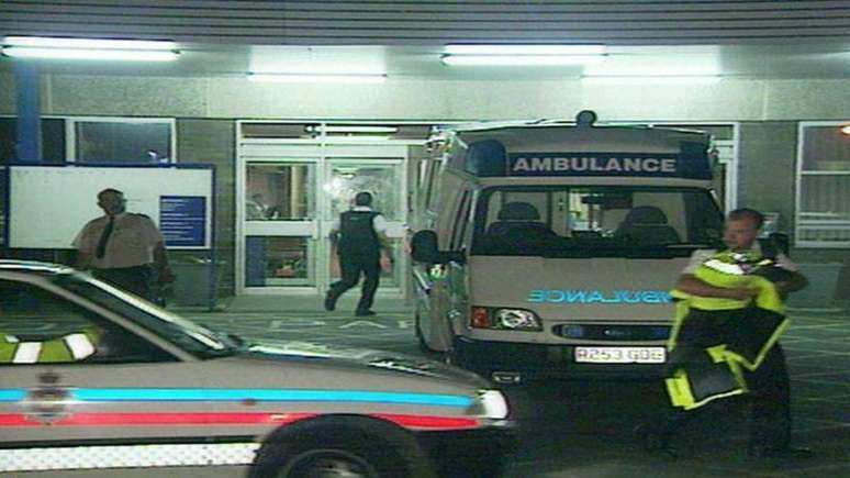 Havia policiais por toda parte. O sequestro durou dois dias inteiros