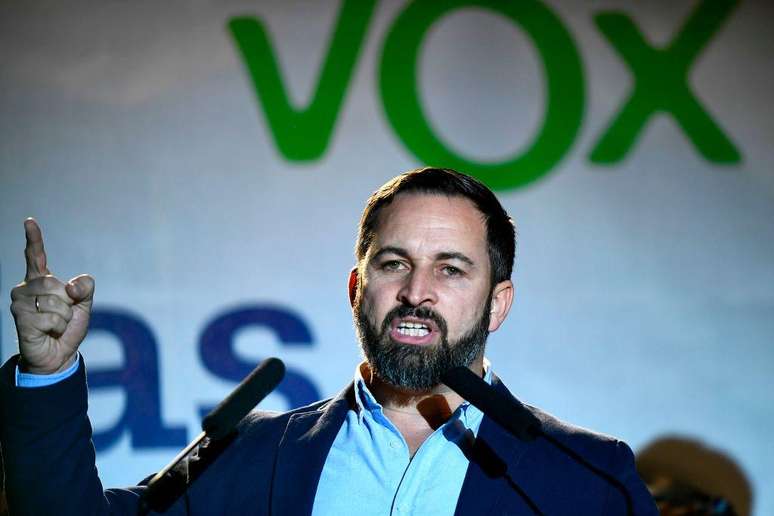 Vox leader Santiago Abascal could come to power in Spain as part of a minority coalition with the PP, according to the latest polls. Vox leader Santiago Abascal could come to power in Spain as part of a minority coalition with the PP, according to the latest polls.