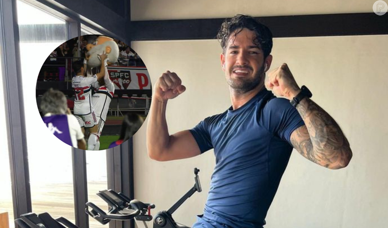 Alexandre Pato foi um dos responsáveis pela goleada do São Paulo em cima do Santos.