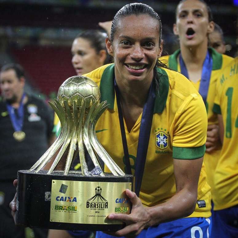 Rosana pela Seleção Brasileira Feminina