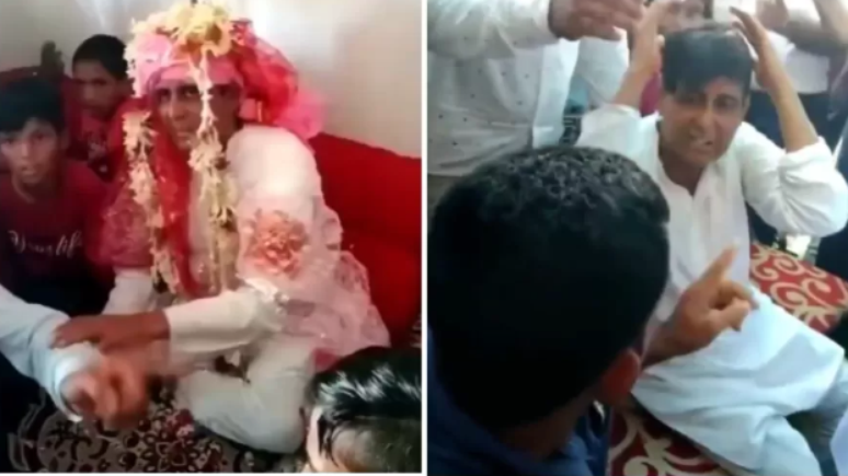 Indiano calvo engana família da noiva e é agredido durante casamento 