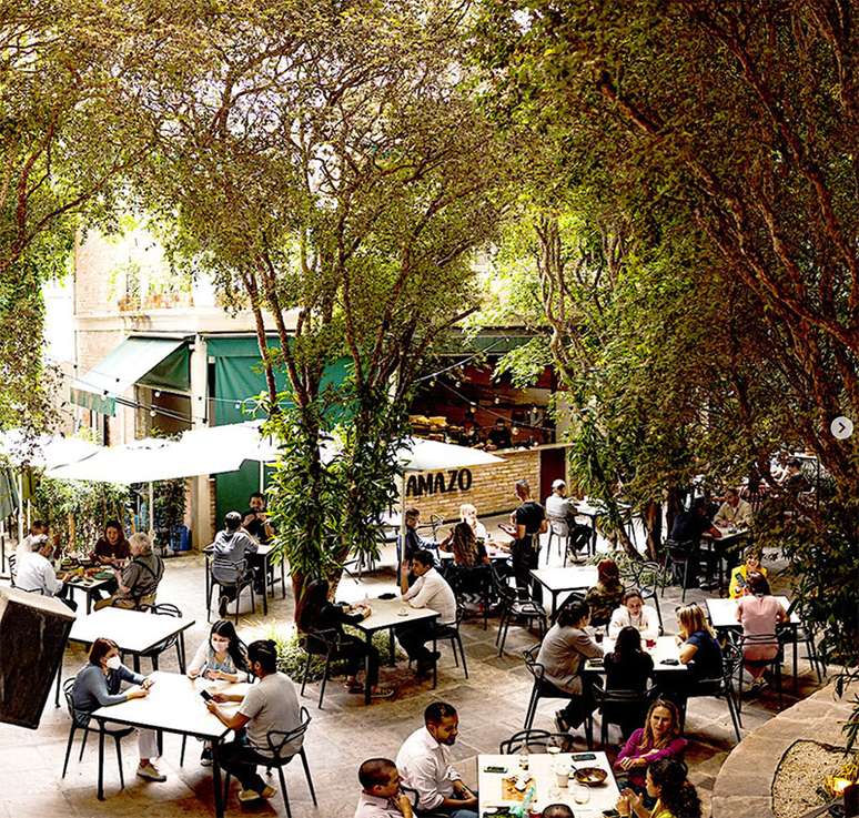 Arquitetura em S&atilde;o Paulo: Restaurante Ama.zo est&aacute; localizado na Casa da Don&rsquo;Anna, outro destino imperd&iacute;vel da cidade &ndash; Foto: Dvulga&ccedil;&atilde;o Resturante Ama.zo
