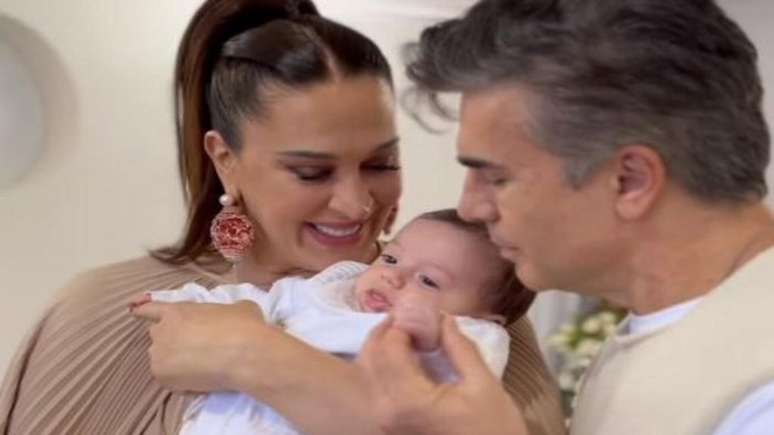 Claudia Raia gives a luxurious themed party for Luca’s five months