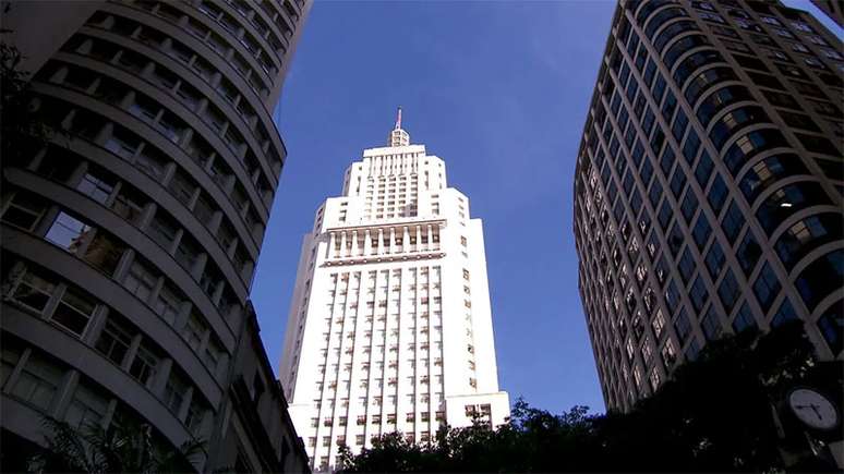 Arquitetura em S&atilde;o Paulo: Farol Santander &eacute; um pr&eacute;dio suntuoso inspirado no Empire State Building &ndash; Foto: TV Globo/Reprodu&ccedil;&atilde;o