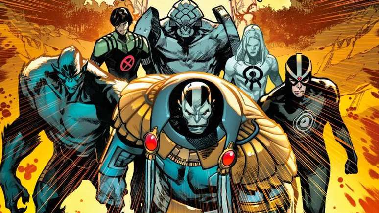 Currently, Apocalypse has been working alongside the X-Men, in the Krakoan era (Image: Playback/Marvel Comics) Currently, Apocalypse has been working alongside the X-Men, in the Krakoan era (Image: Playback/Marvel Comics)