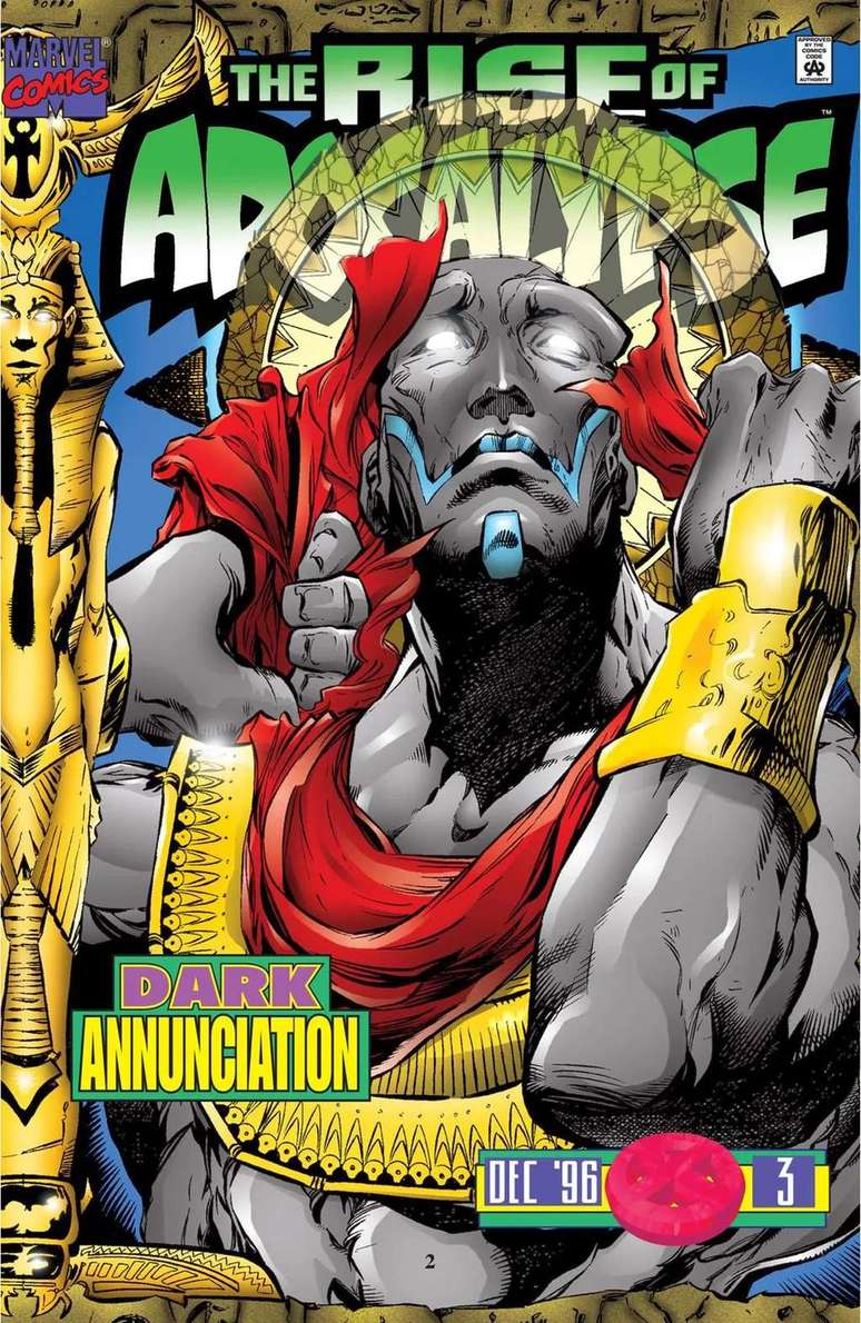 Rise of the Apocalypse chronicles the rise of Earth's first mutant (Image: Playback/Marvel Comics) Rise of the Apocalypse chronicles the rise of Earth's first mutant (Image: Playback/Marvel Comics)