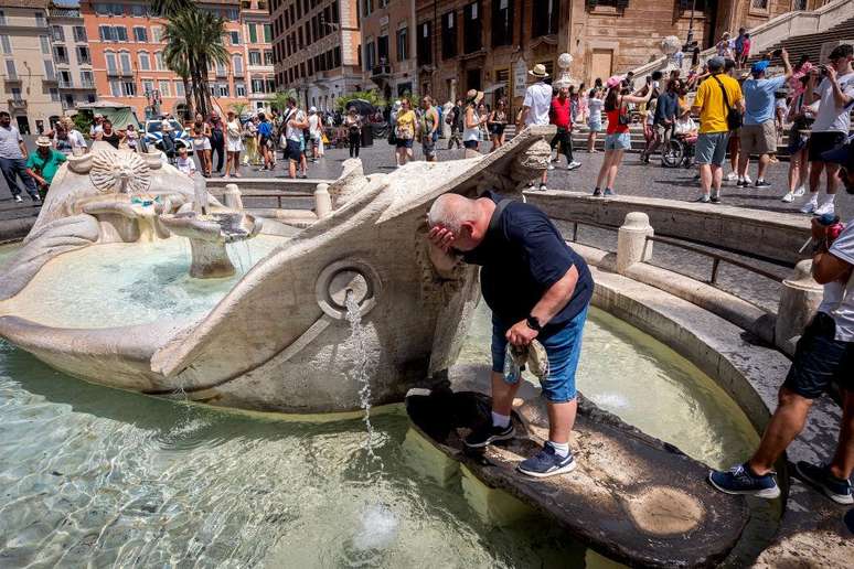 A temperatura mais alta registrada na Europa foi de 48,8 °C em 2021