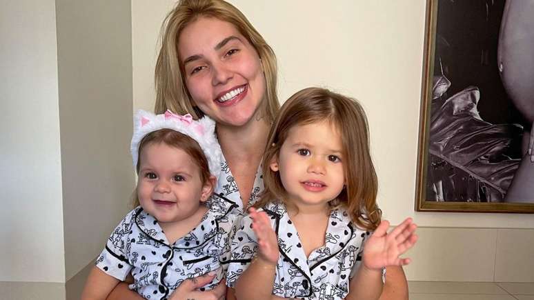 Virginia Fonseca e filhas, Maria Alice e Maria Flor. Reprodução/Instagram